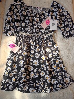 Betsey By Betsey Johnson Skirt Set NWT